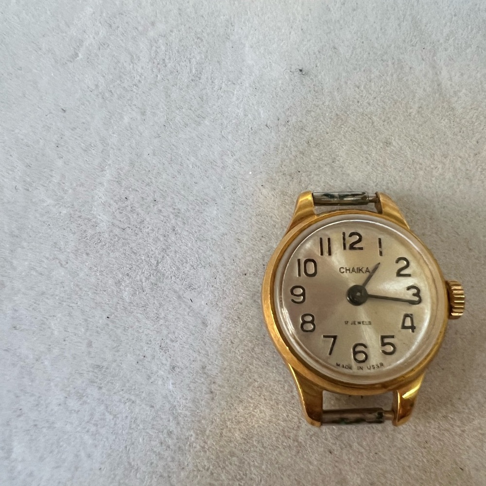 vintage chaika watch